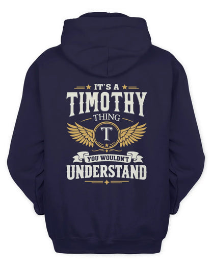 TIMOTHY KT06-M008 It’s a [NAME] Thing – You Wouldn’t Understand | Personalized Vintage T-Shirt - Unisex Hoodie - Navy