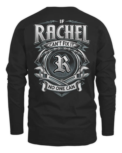 RACHEL AP81-K4-626 - Personalized Ahmed Quote Apparel “If Ahmed Can't Fix It, No One Can” - Men's Long Sleeved T-Shirt - Black