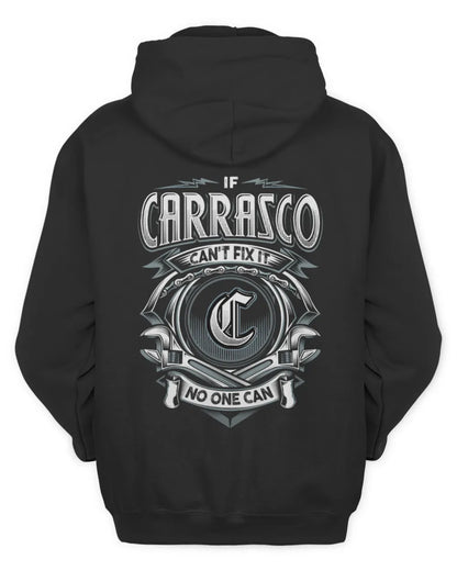 CARRASCO AP81-K4-626 - Personalized Ahmed Quote Apparel “If Ahmed Can't Fix It, No One Can” - Unisex Hoodie - Black