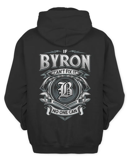 BYRON AP81-K4-626 - Personalized Ahmed Quote Apparel “If Ahmed Can't Fix It, No One Can” - Unisex Hoodie - Black