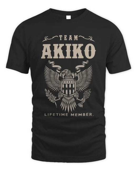 AKIKO TP06-K82 – Personalized Classic Style Apparel “Team NAME Lifetime Member”