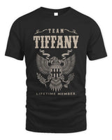 TIFFANY TP06-K82 – Personalized Classic Style Apparel “Team NAME Lifetime Member” - Unisex Standard T-Shirt - Black