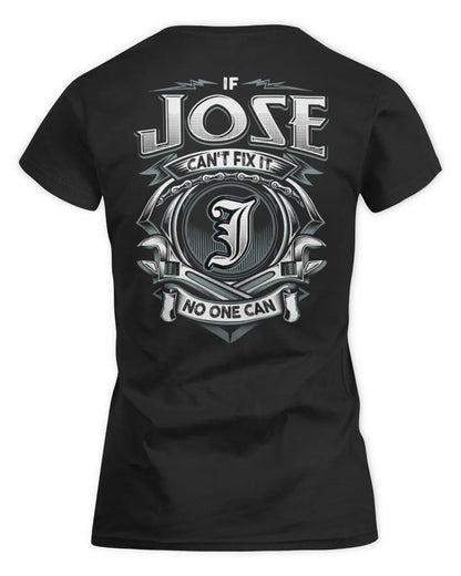JOSE AP81-K4-626 - Personalized Ahmed Quote Apparel “If Ahmed Can't Fix It, No One Can” - Women's Standard T-Shirt - Black