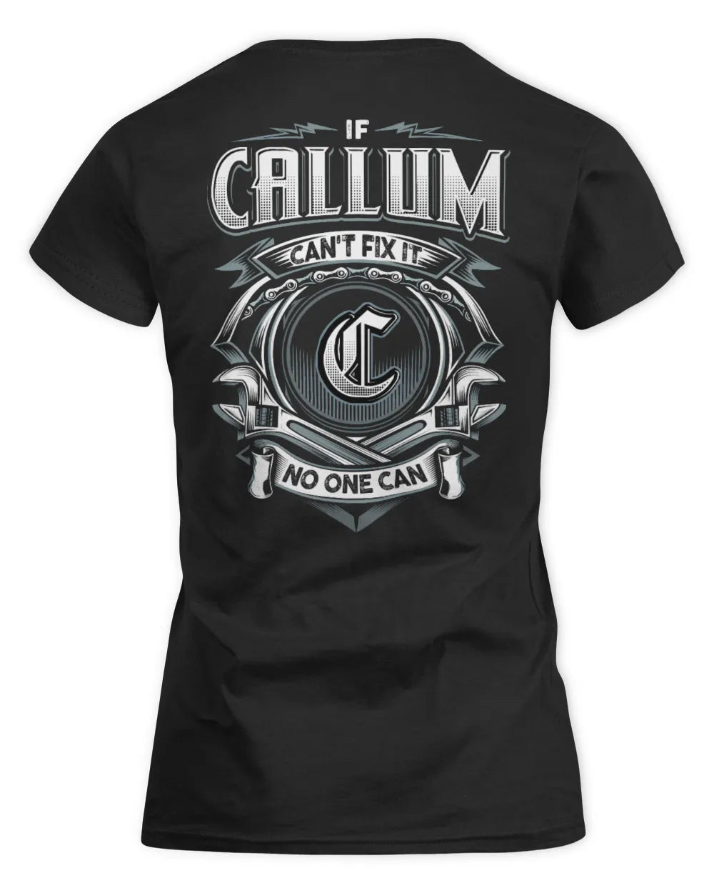 CALLUM AP81-K4-626 - Personalized Ahmed Quote Apparel “If Ahmed Can't Fix It, No One Can” - Women's Standard T-Shirt - Black