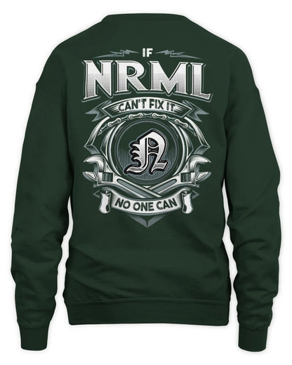 NRML AP81-K4-626 - Personalized Ahmed Quote Apparel “If Ahmed Can't Fix It, No One Can” - Unisex Sweatshirt - Forest Green