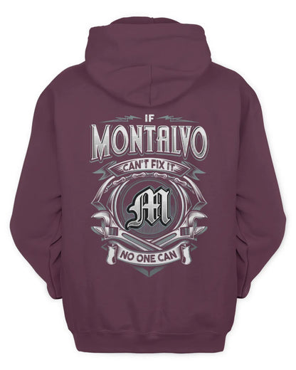 MONTALVO AP81-K4-626 - Personalized Ahmed Quote Apparel “If Ahmed Can't Fix It, No One Can” - Unisex Hoodie - Maroon