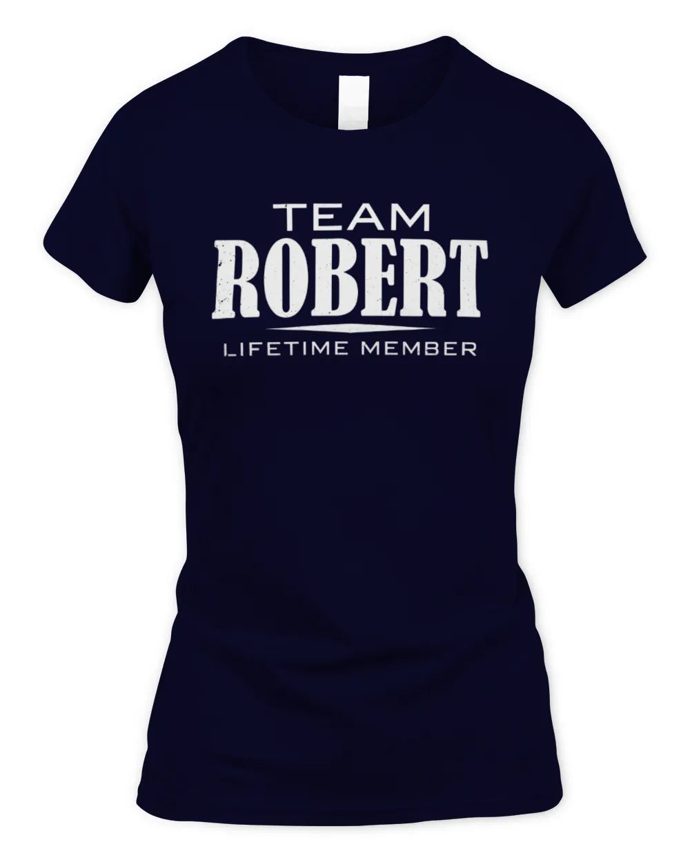 ROBERT BL62-K4-128 - Personalized “Team AARON Lifetime Member” - Women's Standard T-Shirt - Navy