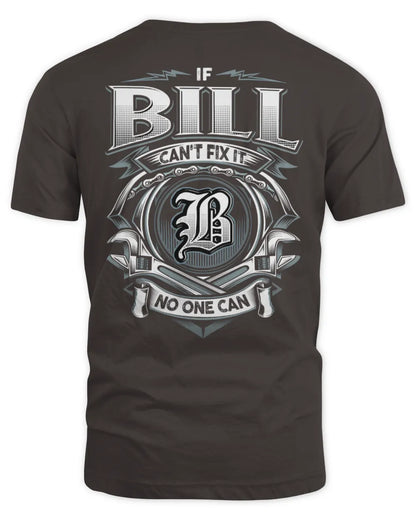 BILL AP81-K4-626 - Personalized Ahmed Quote Apparel “If Ahmed Can't Fix It, No One Can” - Unisex Standard T-Shirt - Dark Chocolate