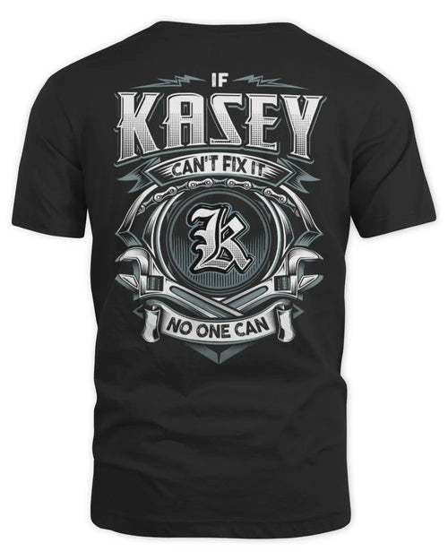 KASEY AP81-K4-626 - Personalized Ahmed Quote Apparel “If Ahmed Can't Fix It, No One Can” - Unisex Standard T-Shirt - Black