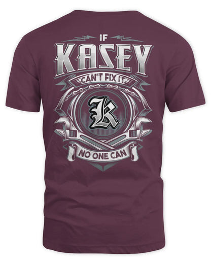KASEY AP81-K4-626 - Personalized Ahmed Quote Apparel “If Ahmed Can't Fix It, No One Can” - Unisex Standard T-Shirt - Maroon