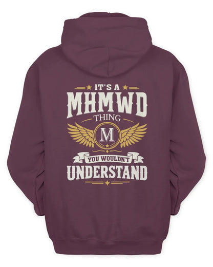 MHMWD KT06-M008 It’s a [NAME] Thing – You Wouldn’t Understand | Personalized Vintage T-Shirt - Unisex Hoodie - Maroon