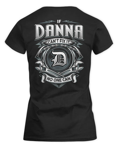 DANNA AP81-K4-626 - Personalized Ahmed Quote Apparel “If Ahmed Can't Fix It, No One Can” - Women's Standard T-Shirt - Black