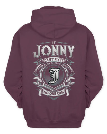 JONNY AP81-K4-626 - Personalized Ahmed Quote Apparel “If Ahmed Can't Fix It, No One Can” - Unisex Hoodie - Maroon