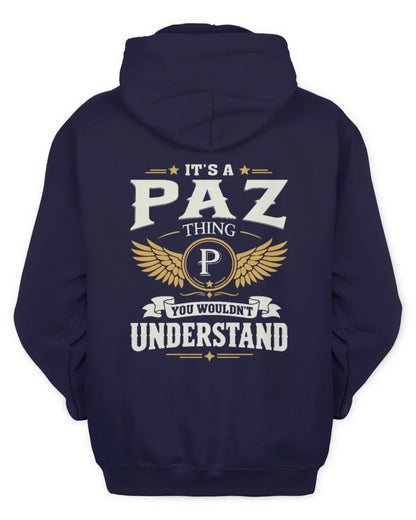 PAZ KT06-M008 It’s a [NAME] Thing – You Wouldn’t Understand | Personalized Vintage T-Shirt - Unisex Hoodie - Navy