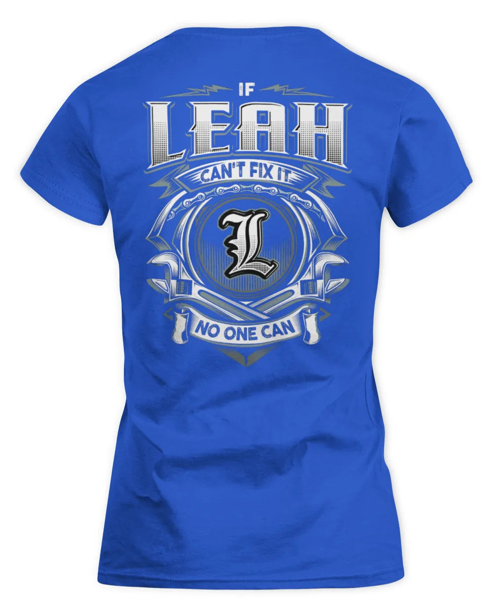 LEAH AP81-K4-626 - Personalized Ahmed Quote Apparel “If Ahmed Can't Fix It, No One Can” - Women's Standard T-Shirt - Royal