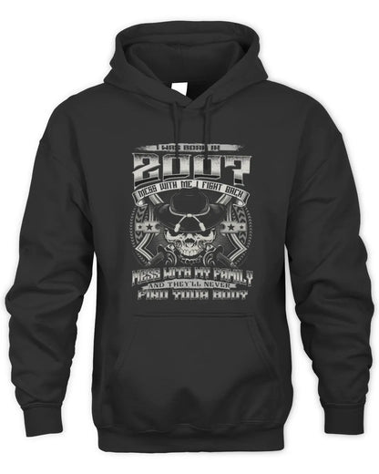 2007 HH89-K2 – Protective Family Quote T-Shirt - Unisex Hoodie - Black