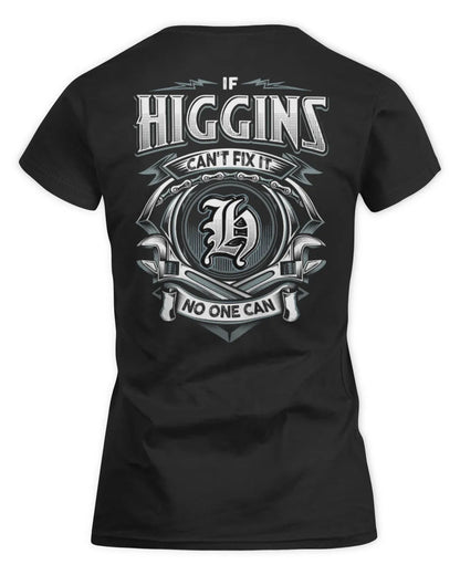 HIGGINS AP81-K4-626 - Personalized Ahmed Quote Apparel “If Ahmed Can't Fix It, No One Can” - Women's Standard T-Shirt - Black