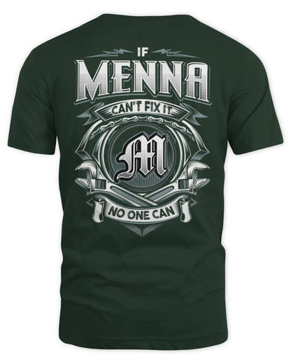 MENNA AP81-K4-626 - Personalized Ahmed Quote Apparel “If Ahmed Can't Fix It, No One Can” - Unisex Standard T-Shirt - Forest Green