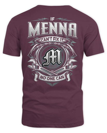 MENNA AP81-K4-626 - Personalized Ahmed Quote Apparel “If Ahmed Can't Fix It, No One Can” - Unisex Standard T-Shirt - Maroon