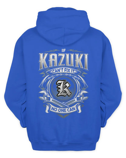 KAZUKI AP81-K4-626 - Personalized Ahmed Quote Apparel “If Ahmed Can't Fix It, No One Can” - Unisex Hoodie - Royal