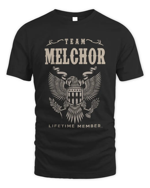 MELCHOR TP06-K82 – Personalized Classic Style Apparel “Team NAME Lifetime Member”