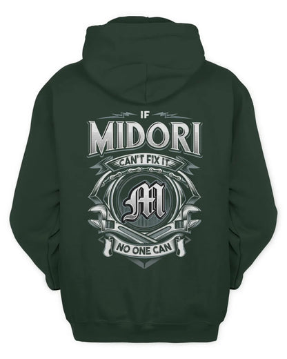 MIDORI AP81-K4-626 - Personalized Ahmed Quote Apparel “If Ahmed Can't Fix It, No One Can” - Unisex Hoodie - Forest Green