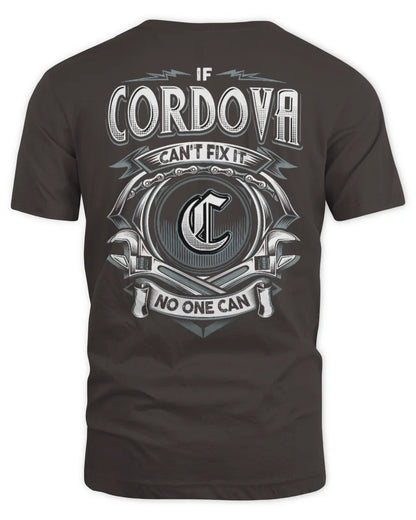 CORDOVA AP81-K4-626 - Personalized Ahmed Quote Apparel “If Ahmed Can't Fix It, No One Can” - Unisex Standard T-Shirt - Dark Chocolate