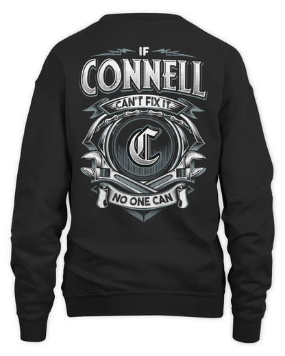 CONNELL AP81-K4-626 - Personalized Ahmed Quote Apparel “If Ahmed Can't Fix It, No One Can” - Unisex Sweatshirt - Black