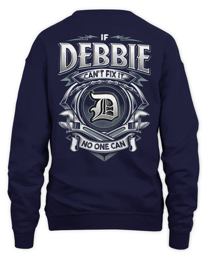 DEBBIE AP81-K4-626 - Personalized Ahmed Quote Apparel “If Ahmed Can't Fix It, No One Can” - Unisex Sweatshirt - Navy