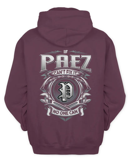 PAEZ AP81-K4-626 - Personalized Ahmed Quote Apparel “If Ahmed Can't Fix It, No One Can” - Unisex Hoodie - Maroon