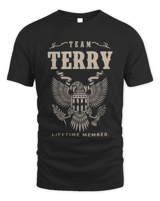 TERRY TP06-K82 – Personalized Classic Style Apparel “Team NAME Lifetime Member”