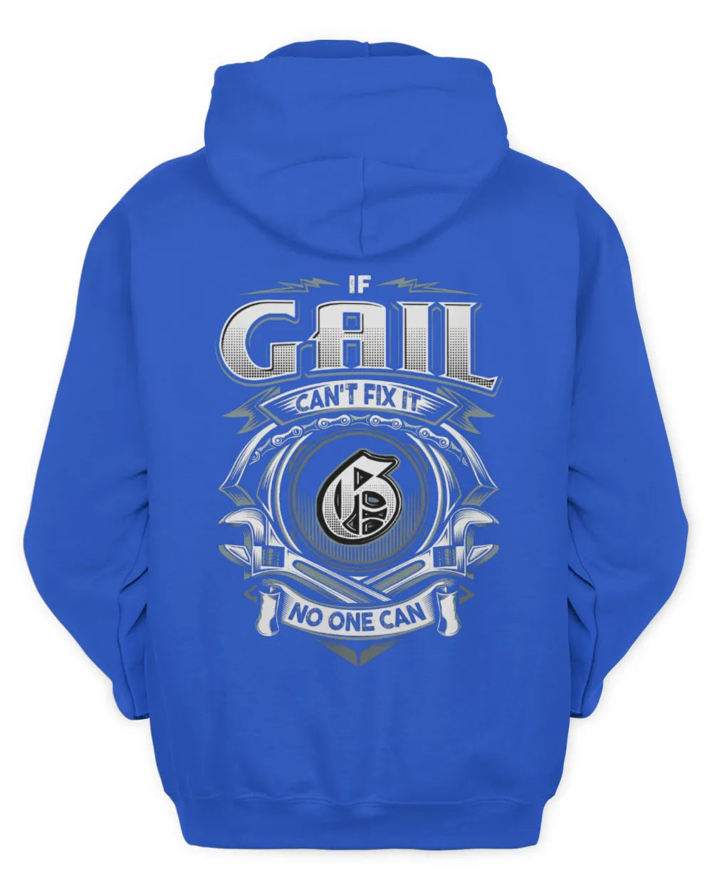GAIL AP81-K4-626 - Personalized Ahmed Quote Apparel “If Ahmed Can't Fix It, No One Can” - Unisex Hoodie - Royal