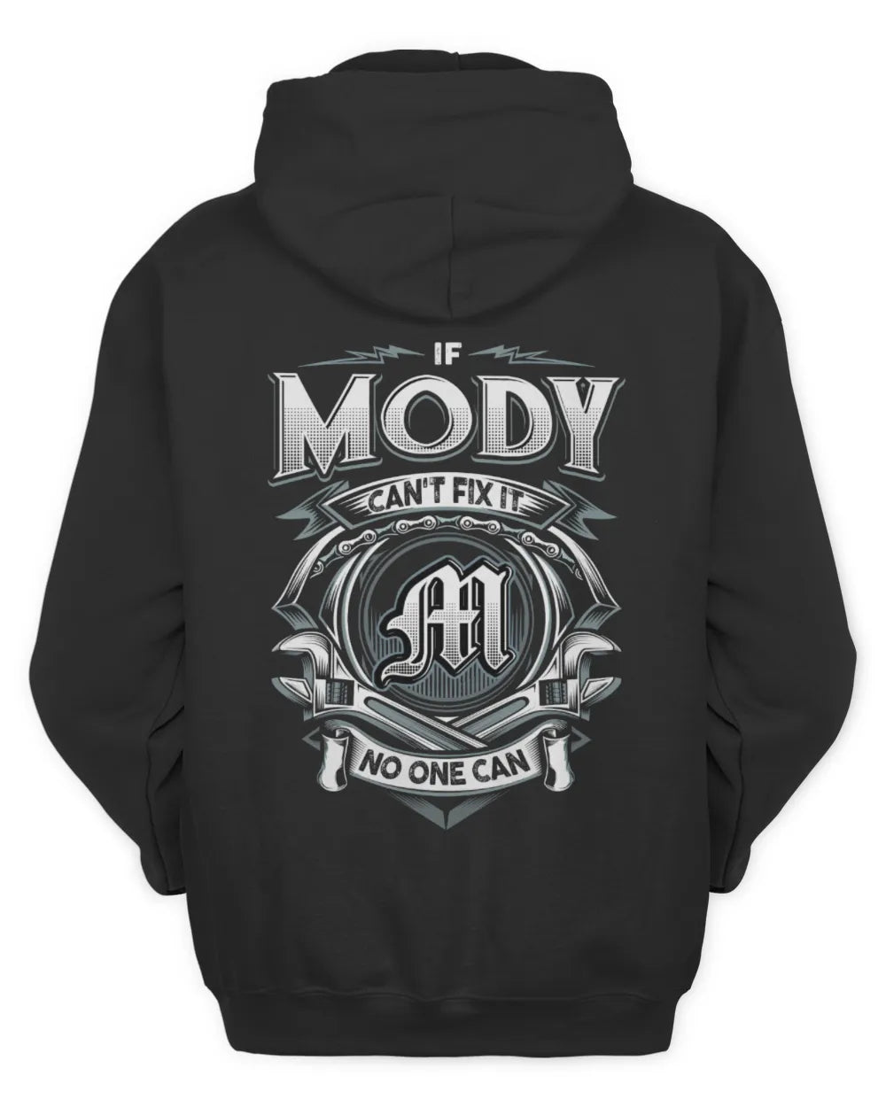 MODY AP81-K4-626 - Personalized Ahmed Quote Apparel “If Ahmed Can't Fix It, No One Can” - Unisex Hoodie - Black