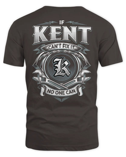 KENT AP81-K4-626 - Personalized Ahmed Quote Apparel “If Ahmed Can't Fix It, No One Can” - Unisex Standard T-Shirt - Dark Chocolate