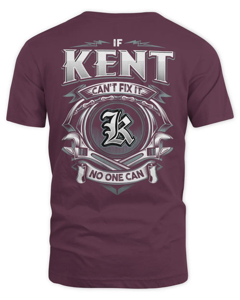 KENT AP81-K4-626 - Personalized Ahmed Quote Apparel “If Ahmed Can't Fix It, No One Can” - Unisex Standard T-Shirt - Maroon