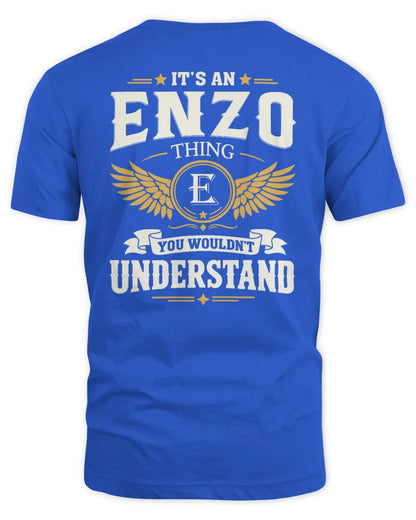 ENZO KT06-M008 It’s a [NAME] Thing – You Wouldn’t Understand | Personalized Vintage T-Shirt - Unisex Standard T-Shirt - Royal