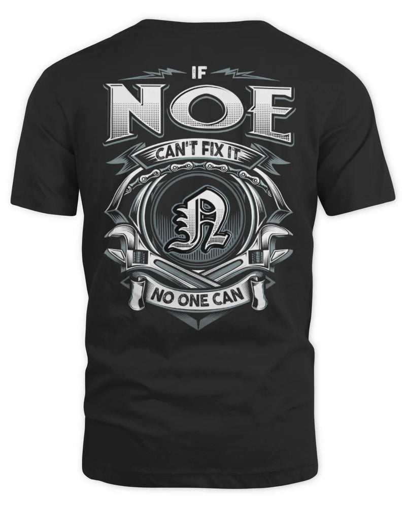 NOE AP81-K4-626 - Personalized Ahmed Quote Apparel “If Ahmed Can't Fix It, No One Can” - Unisex Standard T-Shirt - Black