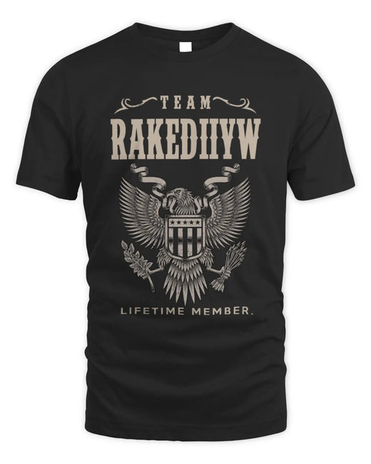 RAKEDIIYW TP06-K82 – Personalized Classic Style Apparel “Team NAME Lifetime Member”