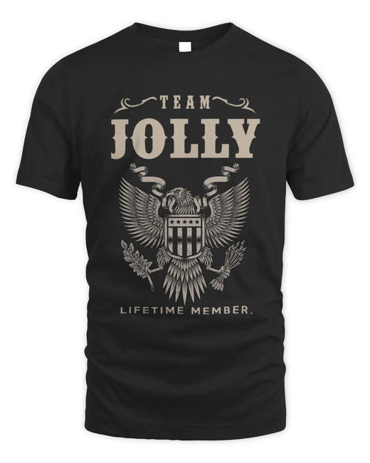 JOLLY TP06-K82 – Personalized Classic Style Apparel “Team NAME Lifetime Member”