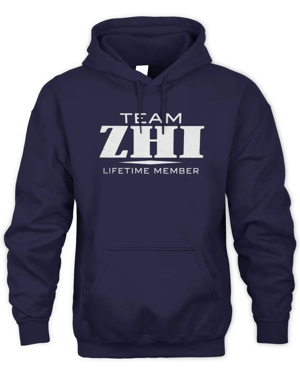 ZHI BL62-K4-128 - Personalized “Team NAME Lifetime Member” - Unisex Hoodie - Navy