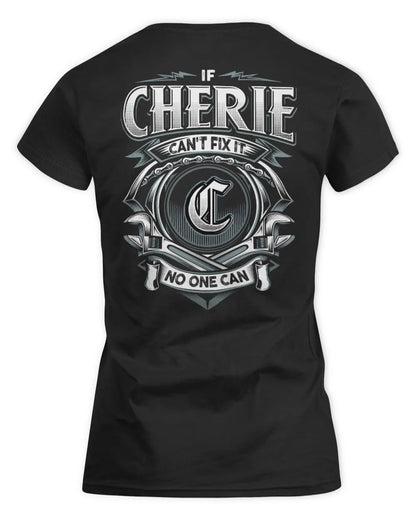 CHERIE AP81-K4-626 - Personalized Ahmed Quote Apparel “If Ahmed Can't Fix It, No One Can” - Women's Standard T-Shirt - Black