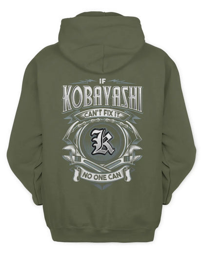 KOBAYASHI AP81-K4-626 - Personalized Ahmed Quote Apparel “If Ahmed Can't Fix It, No One Can” - Unisex Hoodie - Military Green