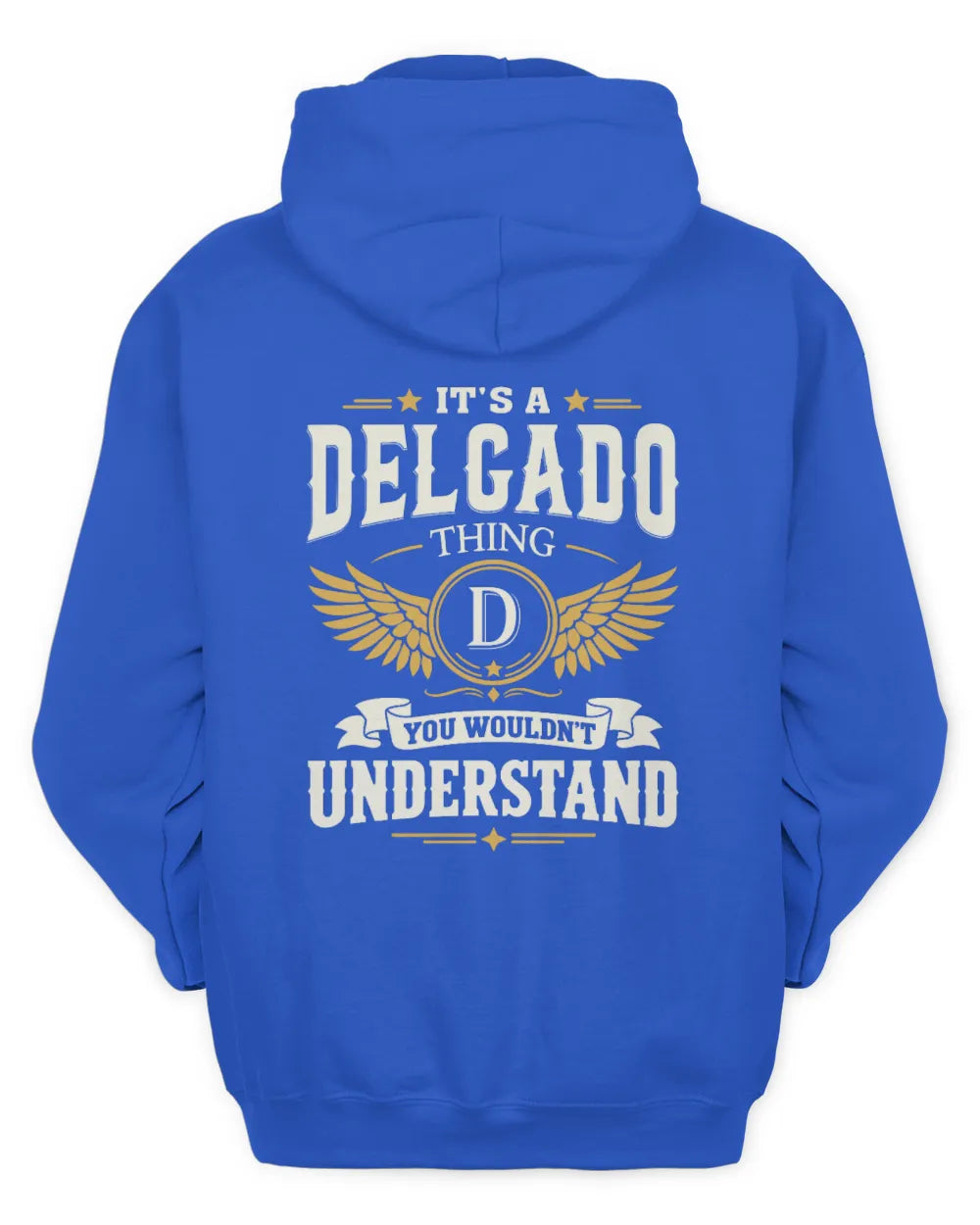 DELGADO KT06-M008 It’s a [NAME] Thing – You Wouldn’t Understand | Personalized Vintage T-Shirt - Unisex Hoodie - Royal