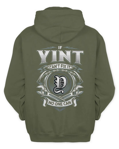 YINT AP81-K4-626 - Personalized Ahmed Quote Apparel “If Ahmed Can't Fix It, No One Can” - Unisex Hoodie - Military Green