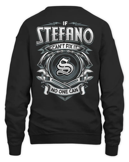 STEFANO AP81-K4-626 - Personalized Ahmed Quote Apparel “If Ahmed Can't Fix It, No One Can” - Unisex Sweatshirt - Black