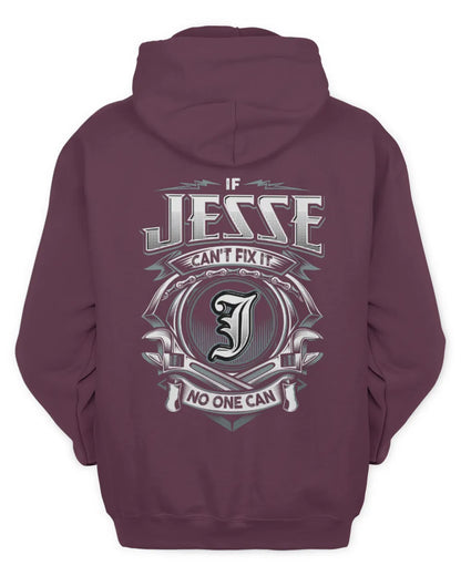 JESSE AP81-K4-626 - Personalized Ahmed Quote Apparel “If Ahmed Can't Fix It, No One Can” - Unisex Hoodie - Maroon