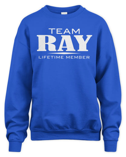 RAY BL62-K4-128 - Personalized “Team NAME Lifetime Member” - Unisex Sweatshirt - Royal
