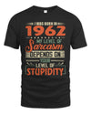 1962 TH05-K2 – Vintage Born to Be Sarcastic T-Shirt