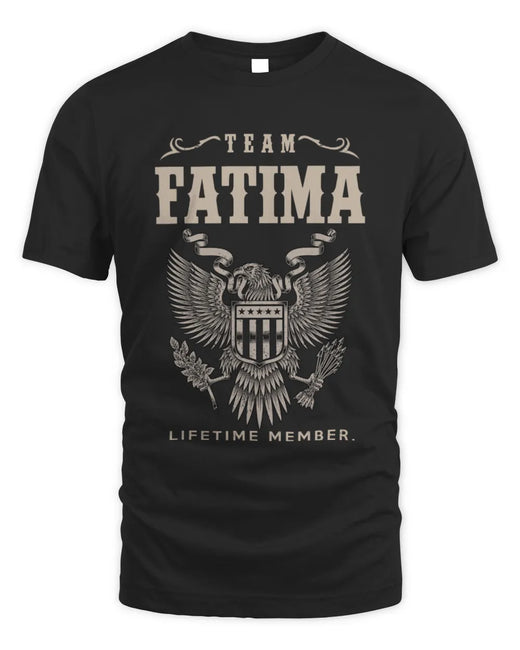 FATIMA TP06-K82 – Personalized Classic Style Apparel “Team NAME Lifetime Member”