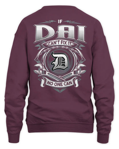 DAI AP81-K4-626 - Personalized Ahmed Quote Apparel “If Ahmed Can't Fix It, No One Can” - Unisex Sweatshirt - Maroon